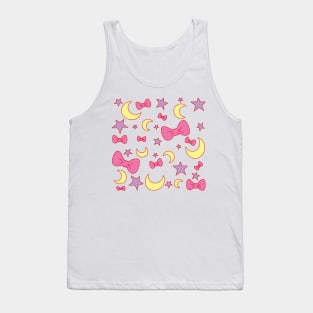 Magical Girl-Kawaii Inspired Pattern Tank Top